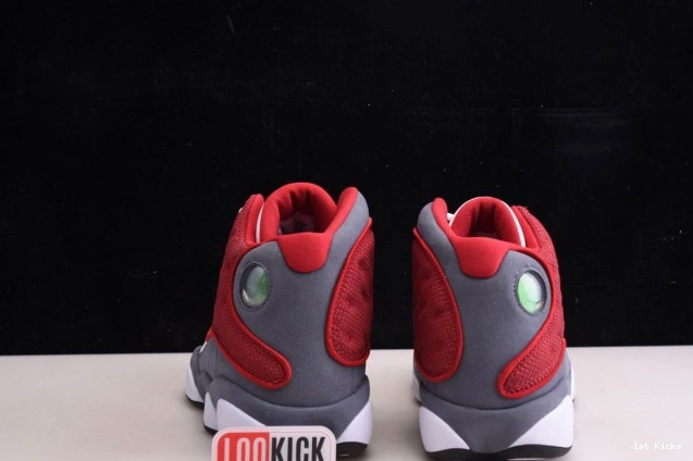 1st Kicks Retro Red Air Grey 13 Flint Gym Jordan 414571-600 0629